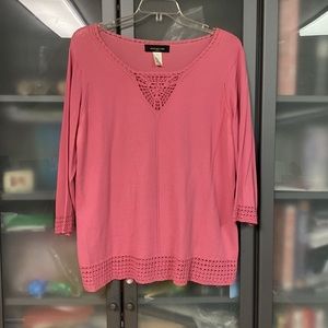 Jones New York Women’s Pink Top